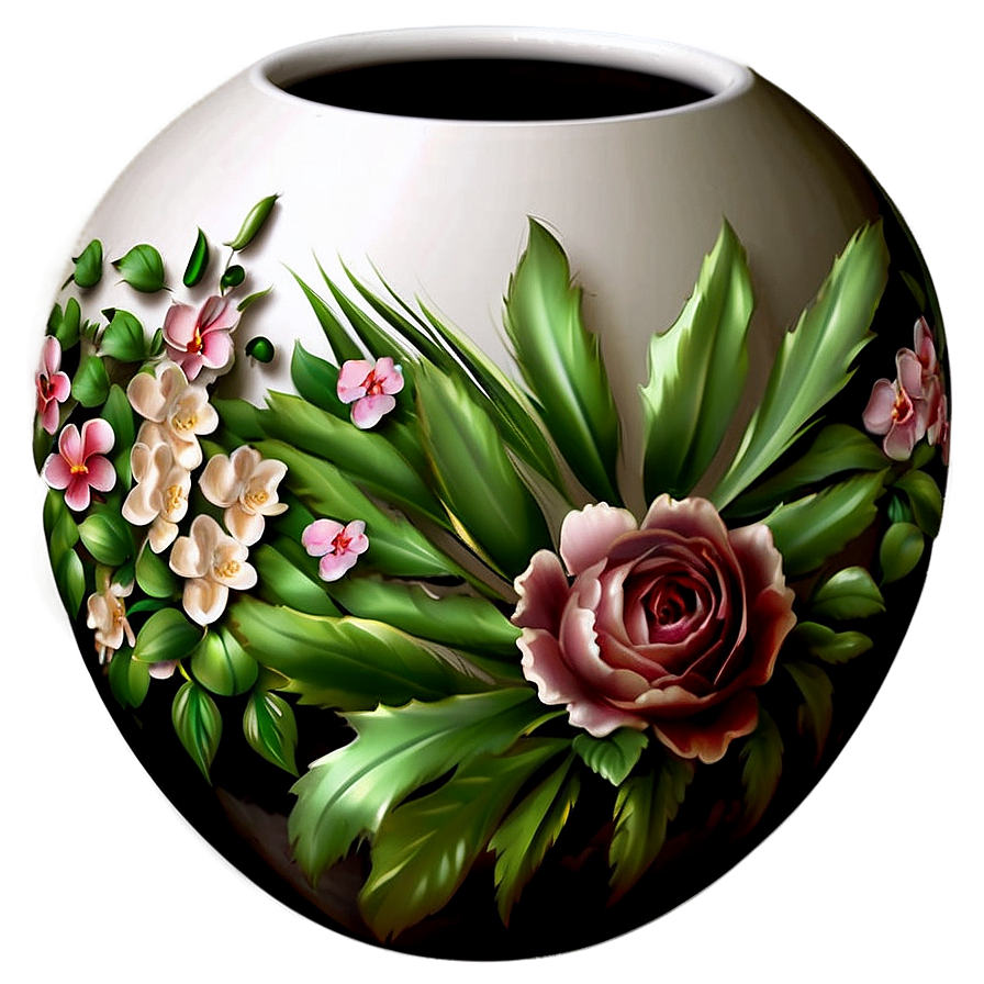 Large Flower Vase Png 37 PNG image