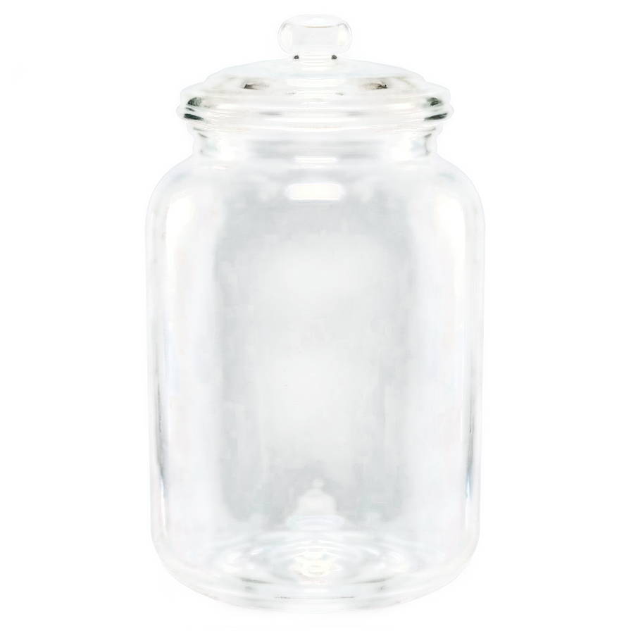 Large Glass Jar Png 06132024 PNG image