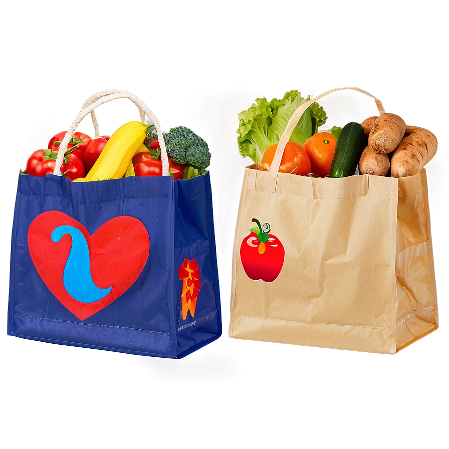 Large Grocery Bag Png 60 PNG image