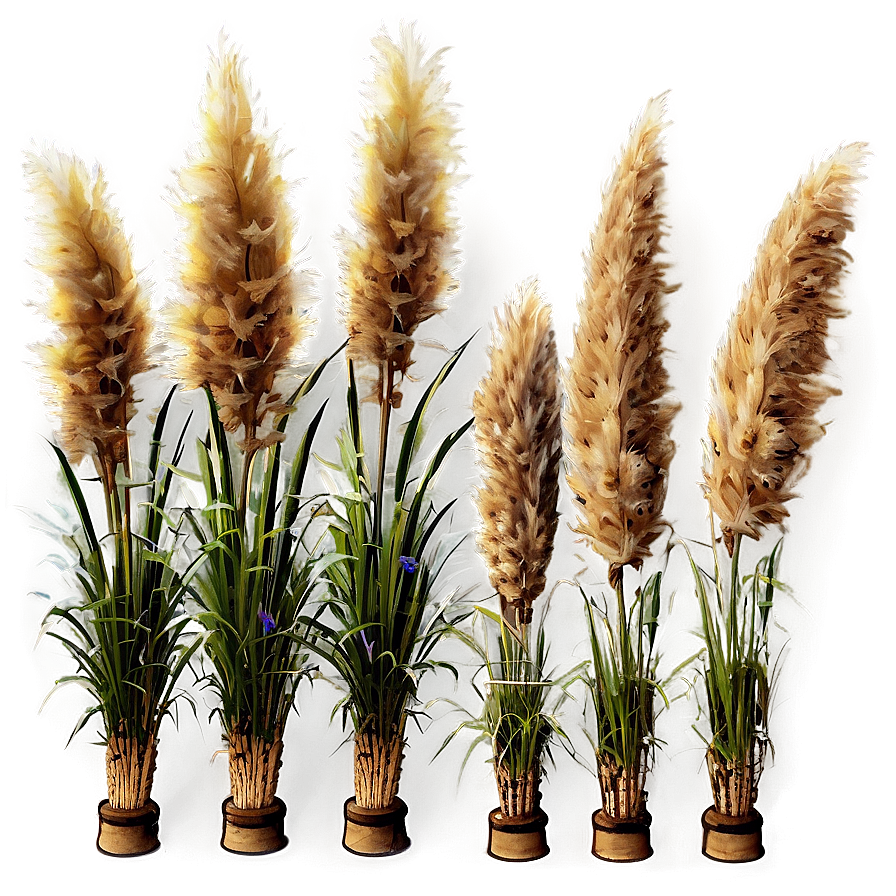 Large Pampas Grass Png 06122024 PNG image