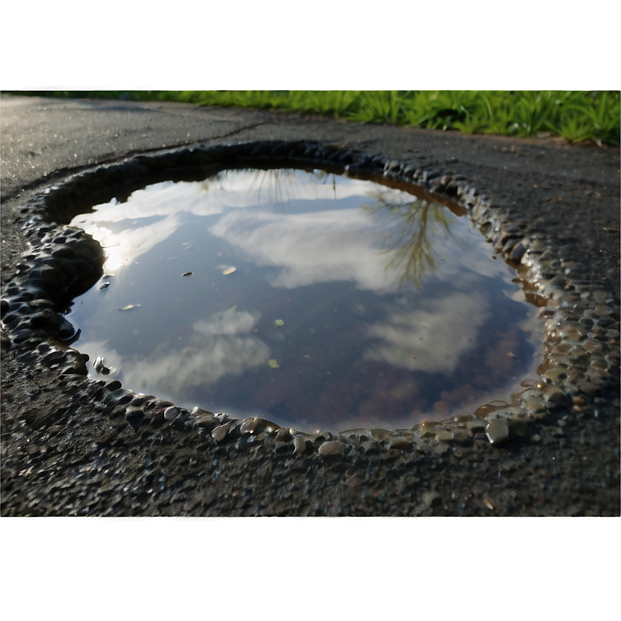 Large Water Puddle Png Qac76 PNG image