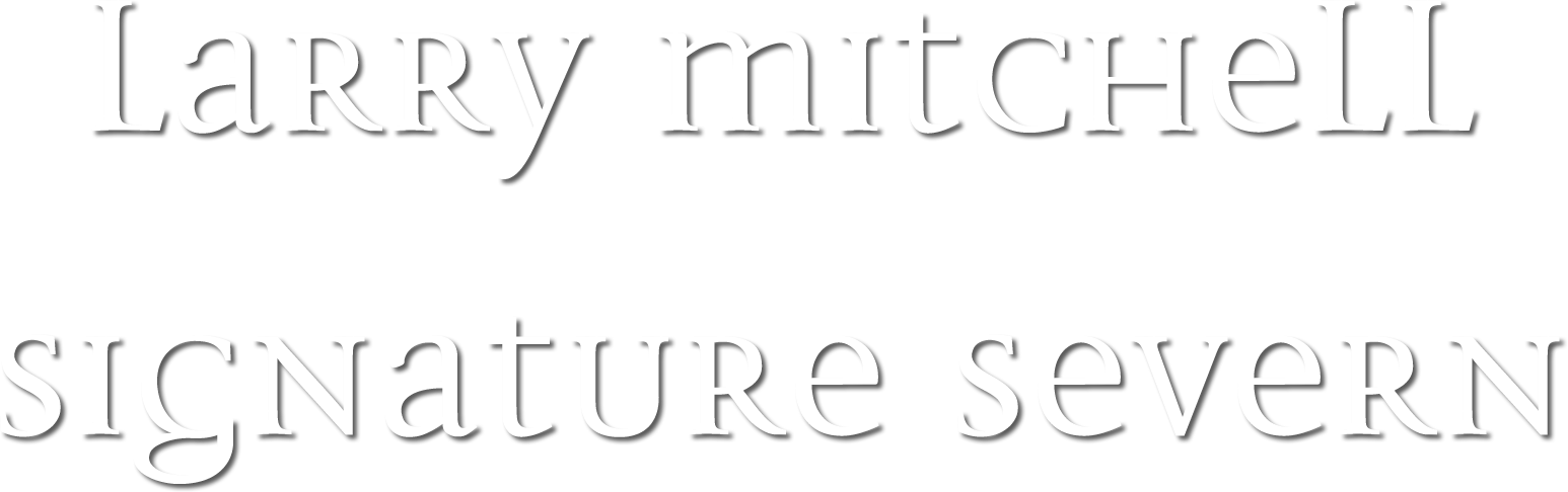 Larry Mitchell Signature Font Design PNG image