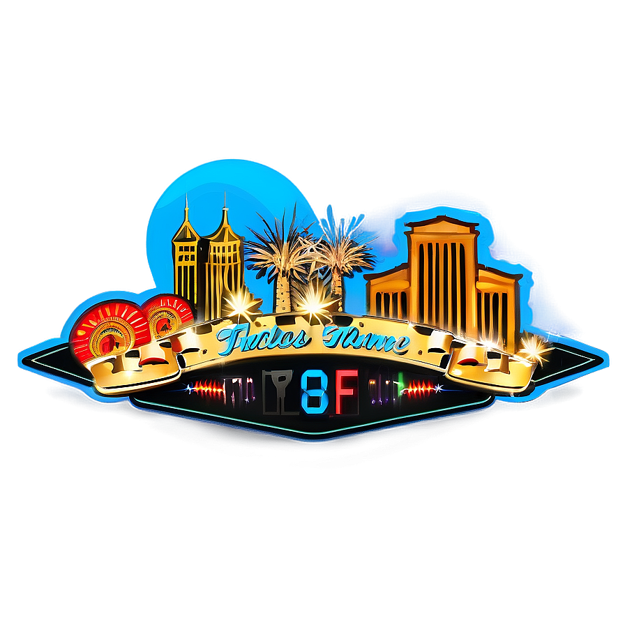 Las Vegas Skyline Nevada Png 63 PNG image