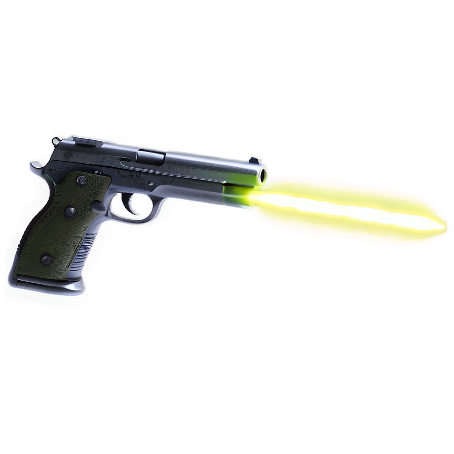 Laser-sighted Pistol Png Ujn27 PNG image