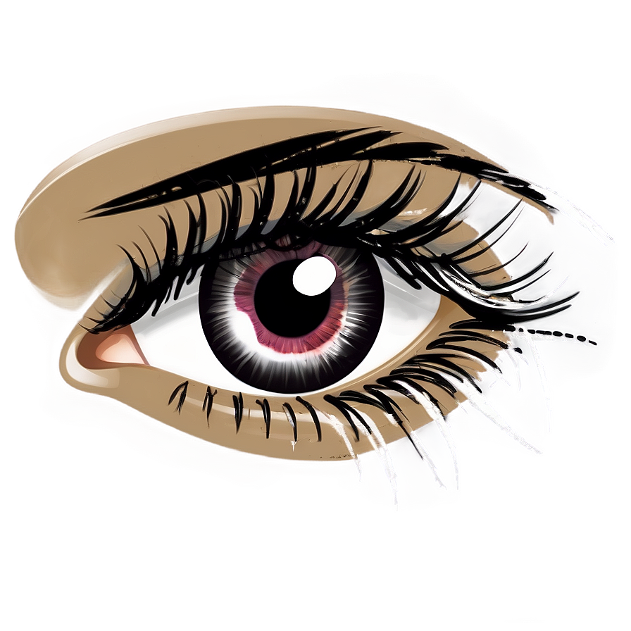 Lash Line Sketch Png 8 PNG image