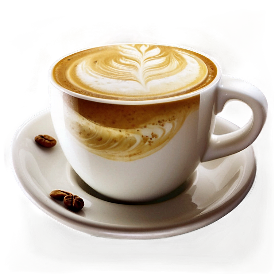 Latte Art Design Png 05032024 PNG image