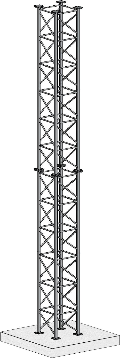 Lattice Structure Tower Design PNG image