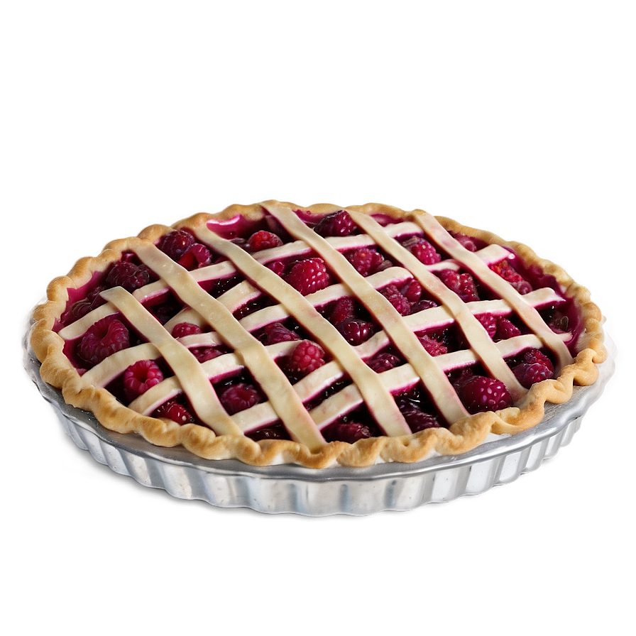 Lattice Top Raspberry Pie Png 70 PNG image