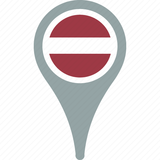 Latvia Location Icon PNG image