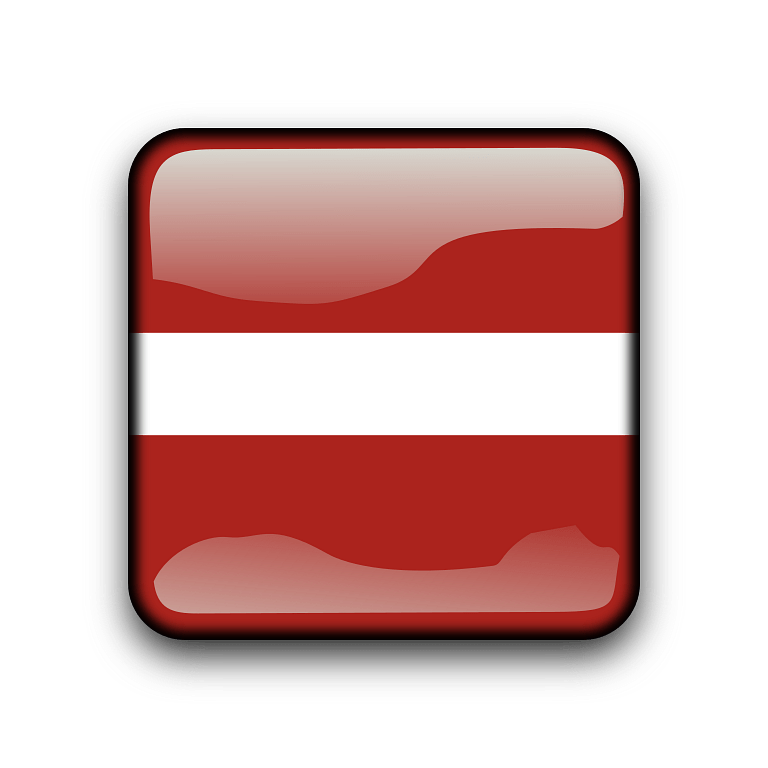 Latvian Flag Icon PNG image