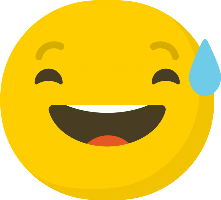 Laughing Emoji With Tear Drop.png PNG image