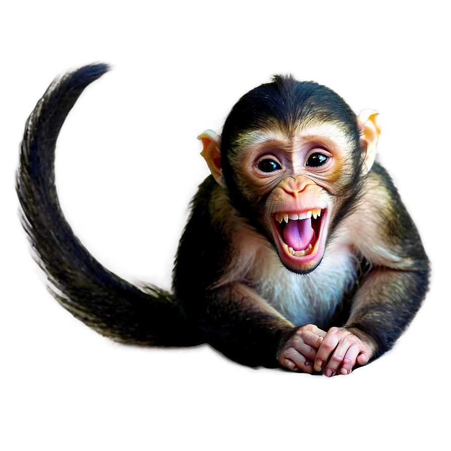 Laughing Monkey Design Png Oha PNG image