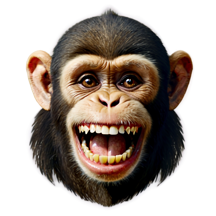 Laughing Monkey Face Emoji Png Jdh25 PNG image