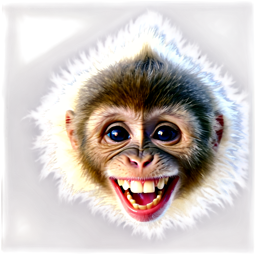 Laughing Monkey Png 05042024 PNG image