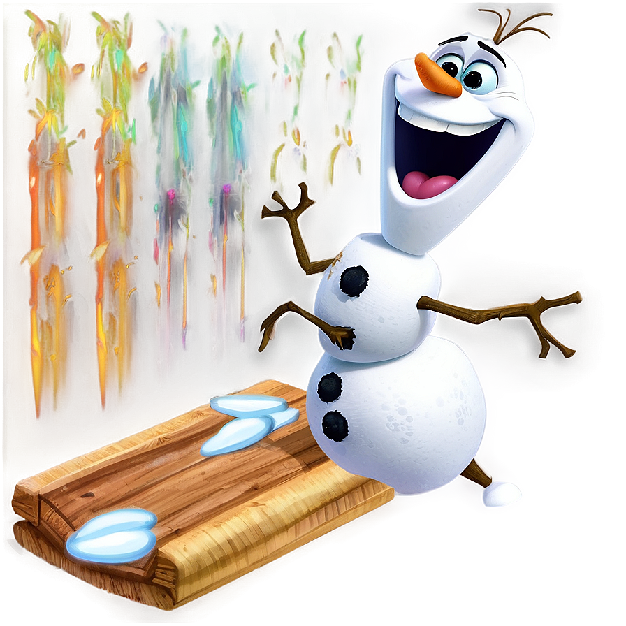 Laughing Olaf Moment Png Paa22 PNG image