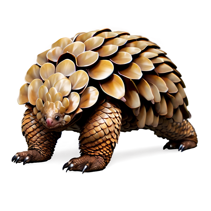 Laughing Pangolin Cartoon Png Enn16 PNG image