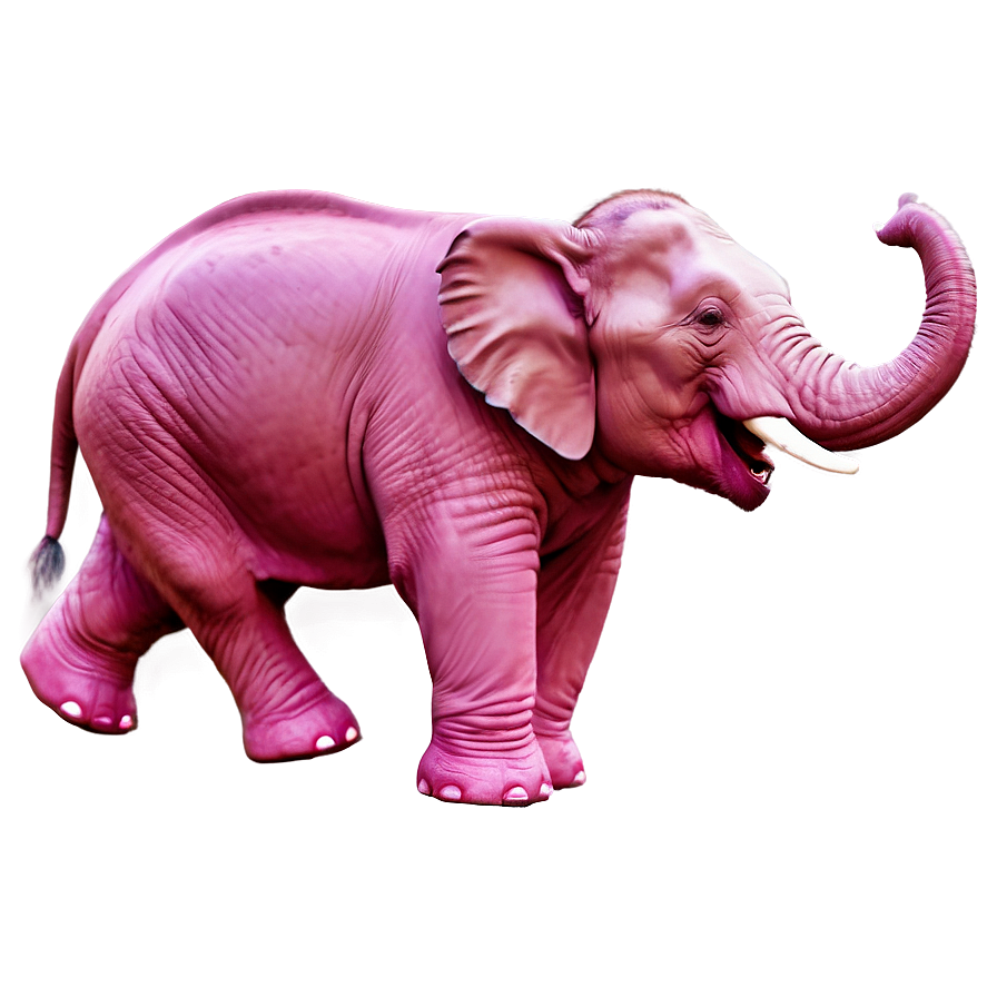 Laughing Pink Elephant Png Xym82 PNG image