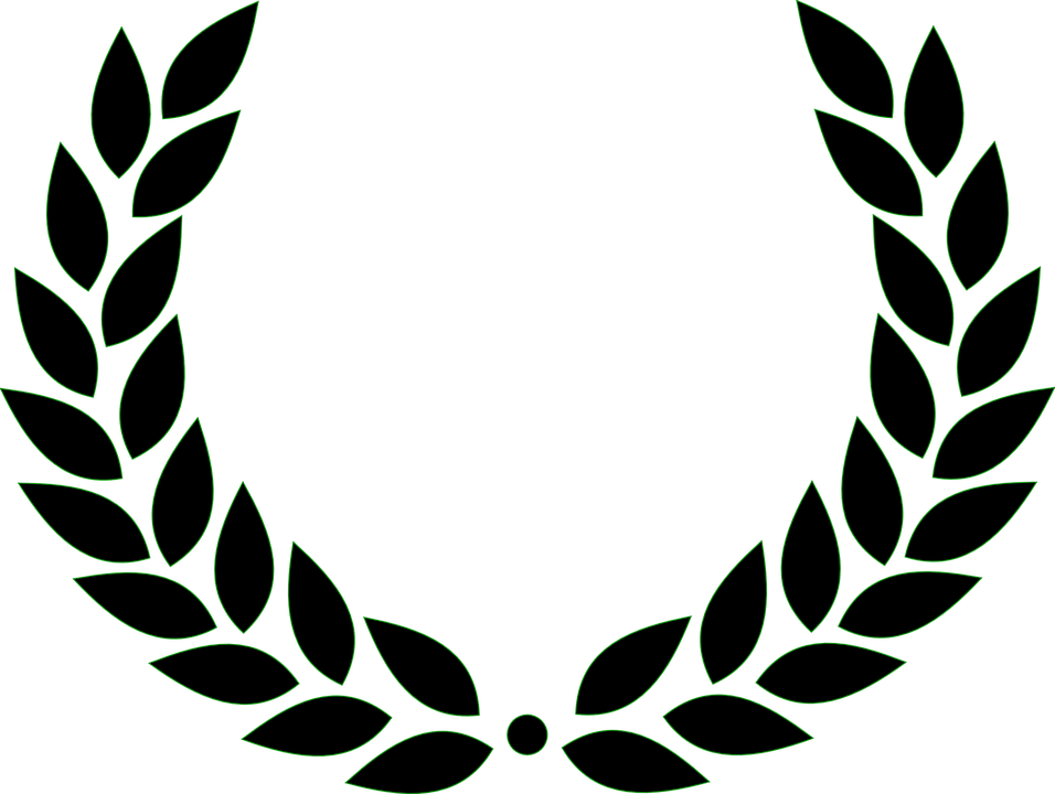 Laurel Wreath Graphic Design PNG image