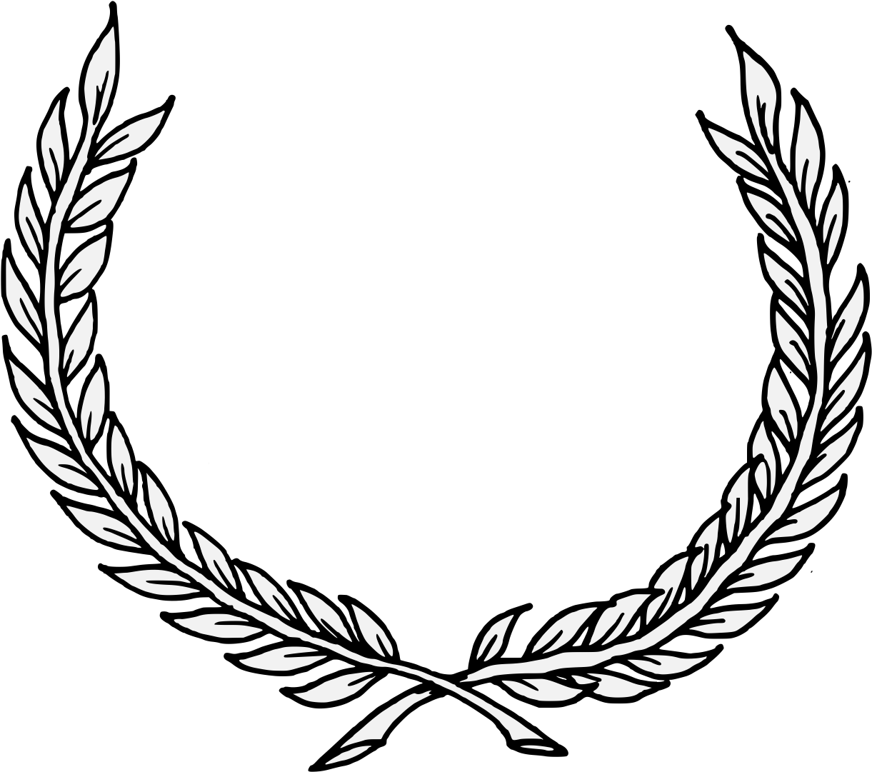 Laurel Wreath Vector Illustration PNG image