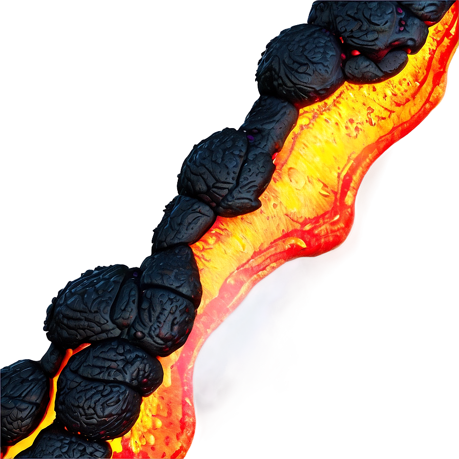 Lava Flow Border Png 37 PNG image