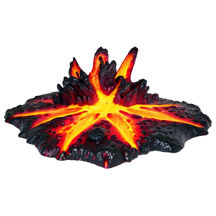 Lava Splash Effect Png 06282024 PNG image