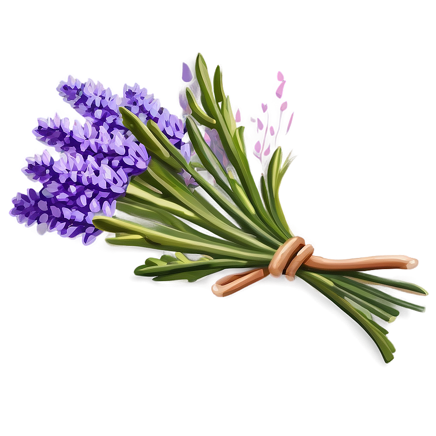 Lavender Bouquet Png 13 PNG image