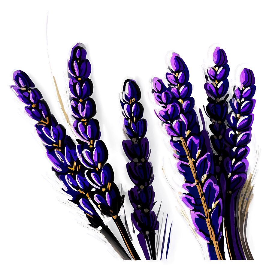 Lavender Embroidery Design Png Vgc PNG image