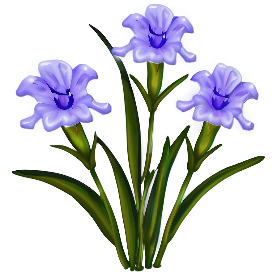 Lavender Floral Png Eit PNG image