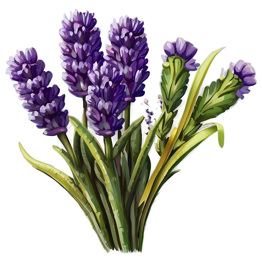 Lavender Greeting Card Png 05062024 PNG image