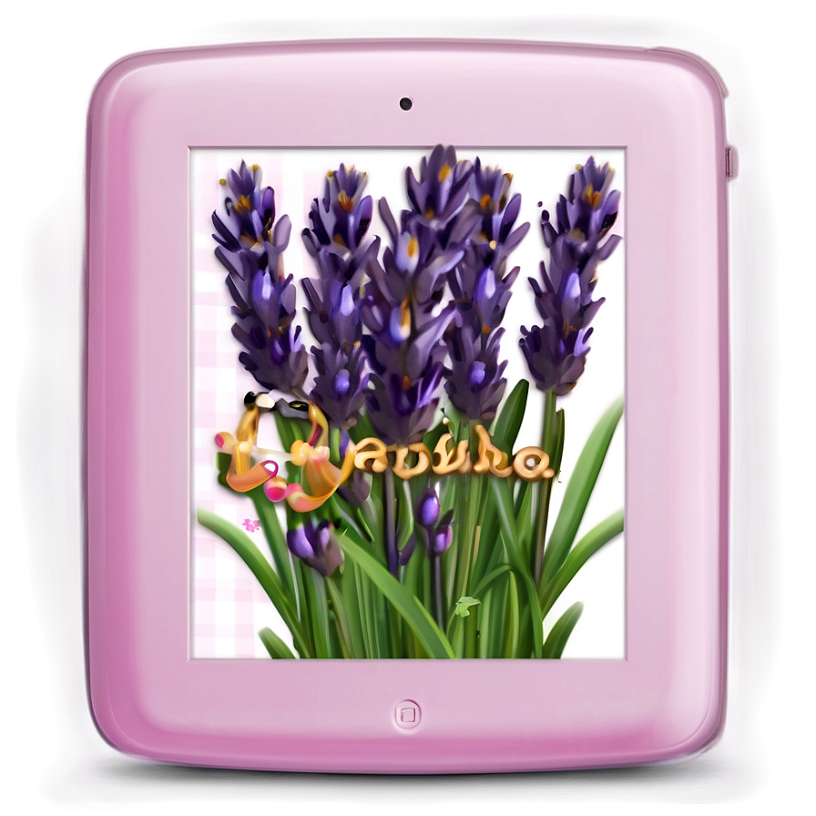 Lavender Pink Ipad Png 06252024 PNG image