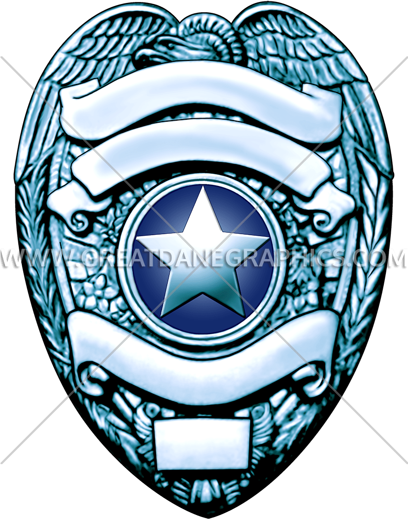 Law Enforcement Badge Graphic PNG image