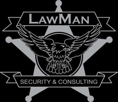 Law Man Security Consulting Eagle Logo PNG image