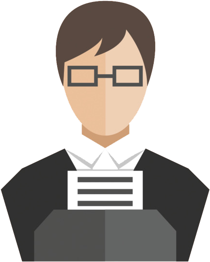 Lawyer Icon Vector PNG image