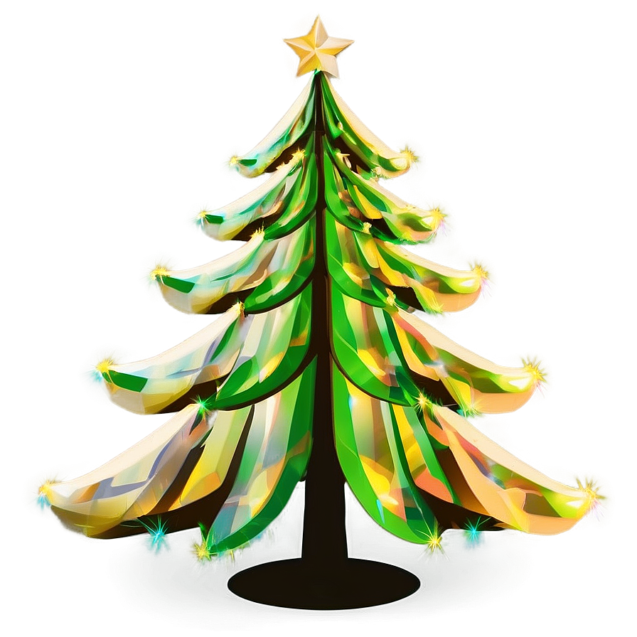 Layered Christmas Tree Silhouette Png Xqt5 PNG image