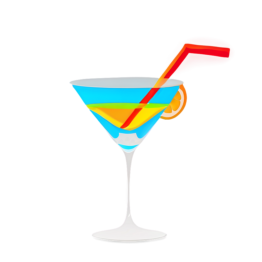 Layered Cocktail Glass Png Bcb PNG image