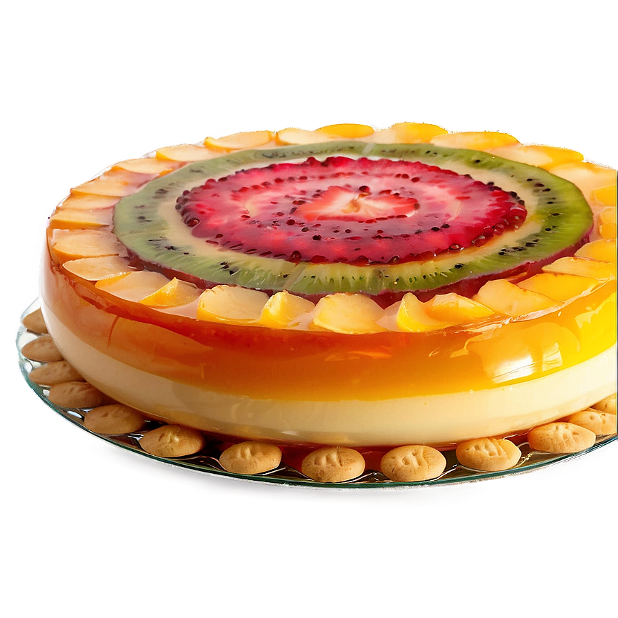 Layered Fruit Flan Recipe Png 63 PNG image