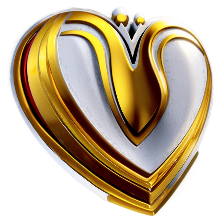 Layered Heart Clipart Cutout Png 8 PNG image