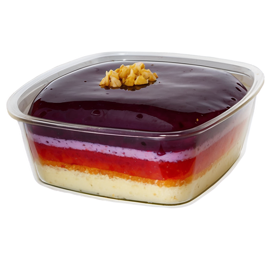 Layered Jelly Dessert Png Ctc23 PNG image