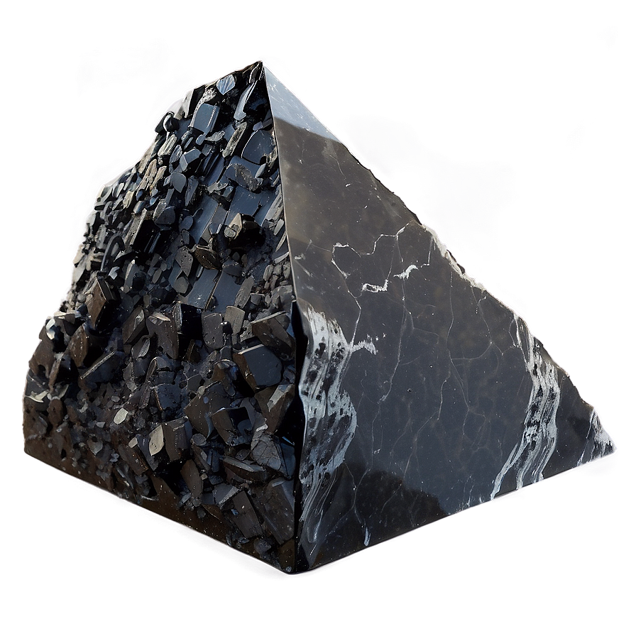 Layered Obsidian Formation Png Hyr PNG image