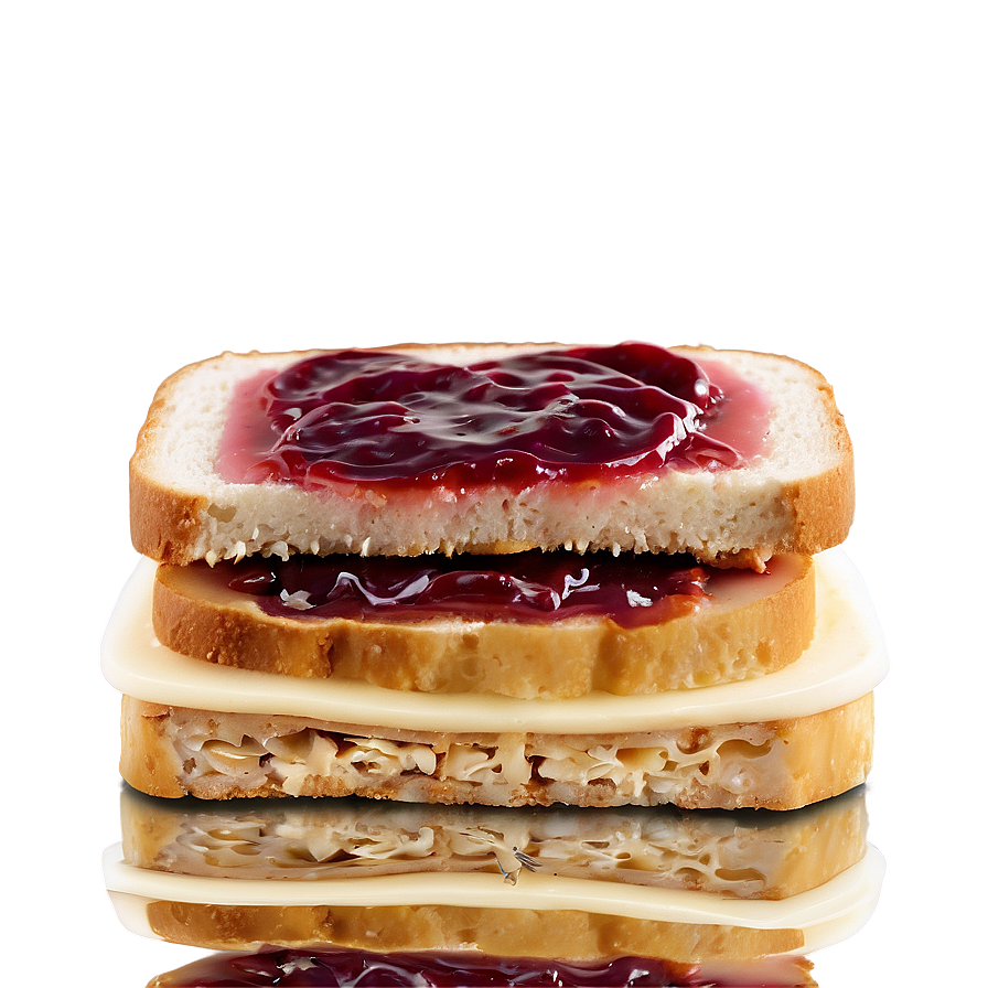 Layered Pb&j Sandwich Png Vtl PNG image