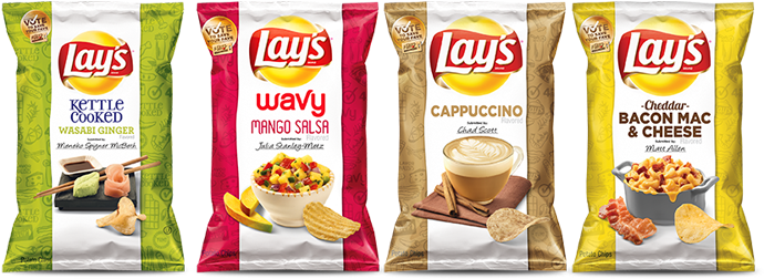 Lays Flavor Variety Pack PNG image