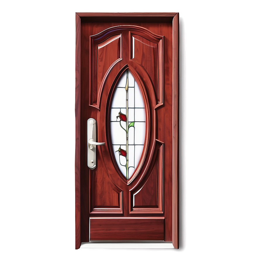 Leadlight Door Design Png 3 PNG image