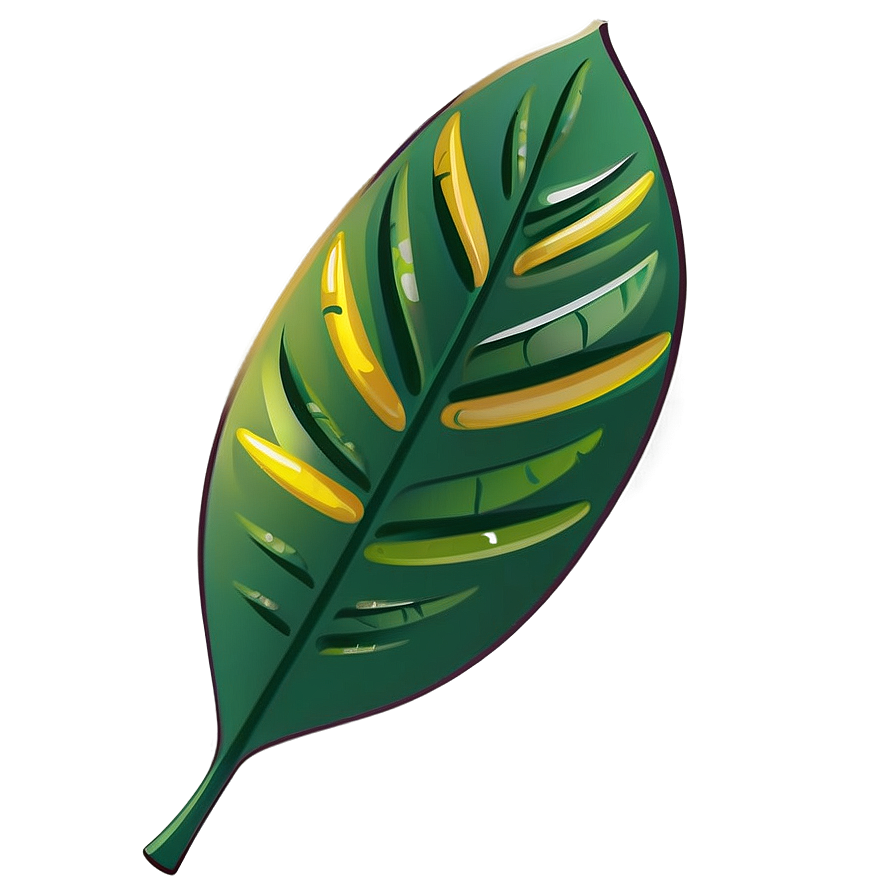 Leaf Cartoon Png 52 PNG image