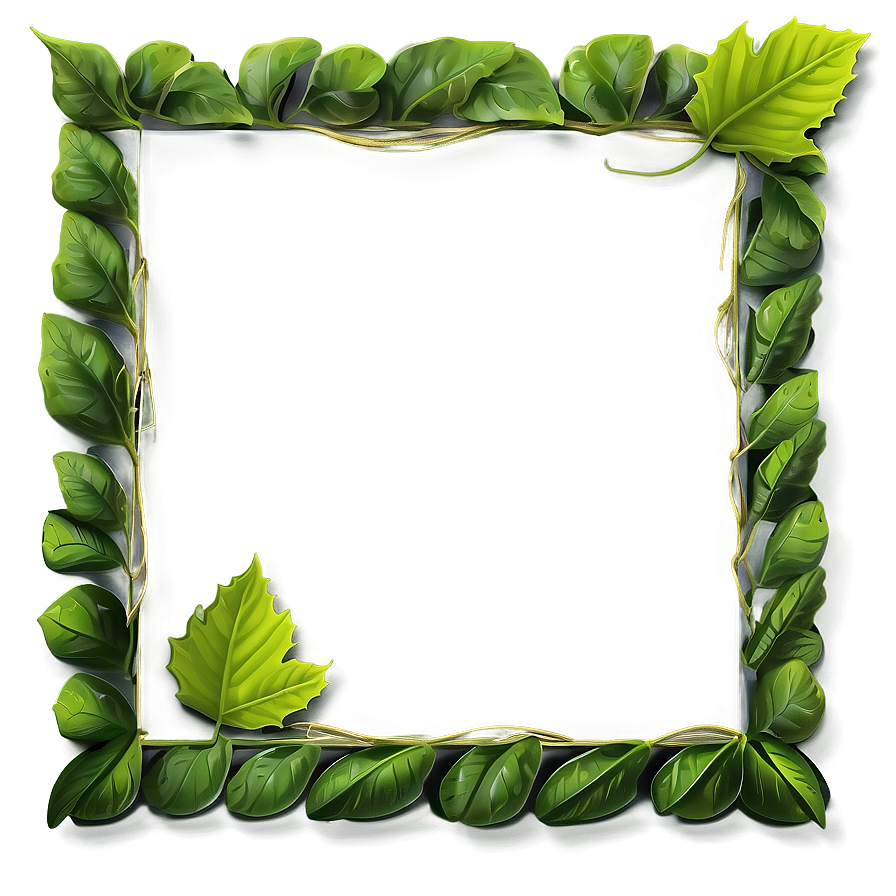 Leaf Frame Png 05032024 PNG image