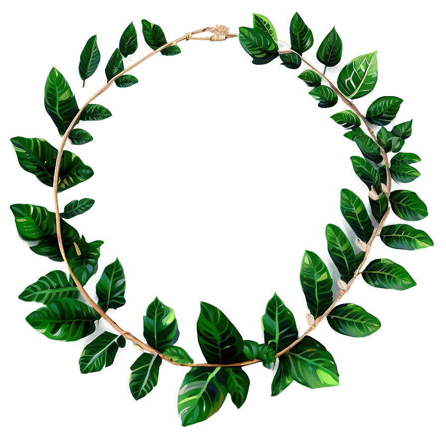 Leaf Garland Png Pft PNG image