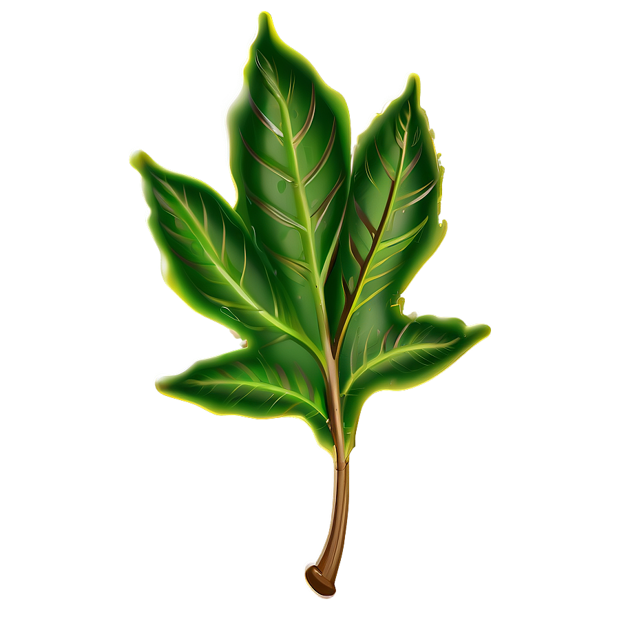 Leaf Sketch Png Owg PNG image