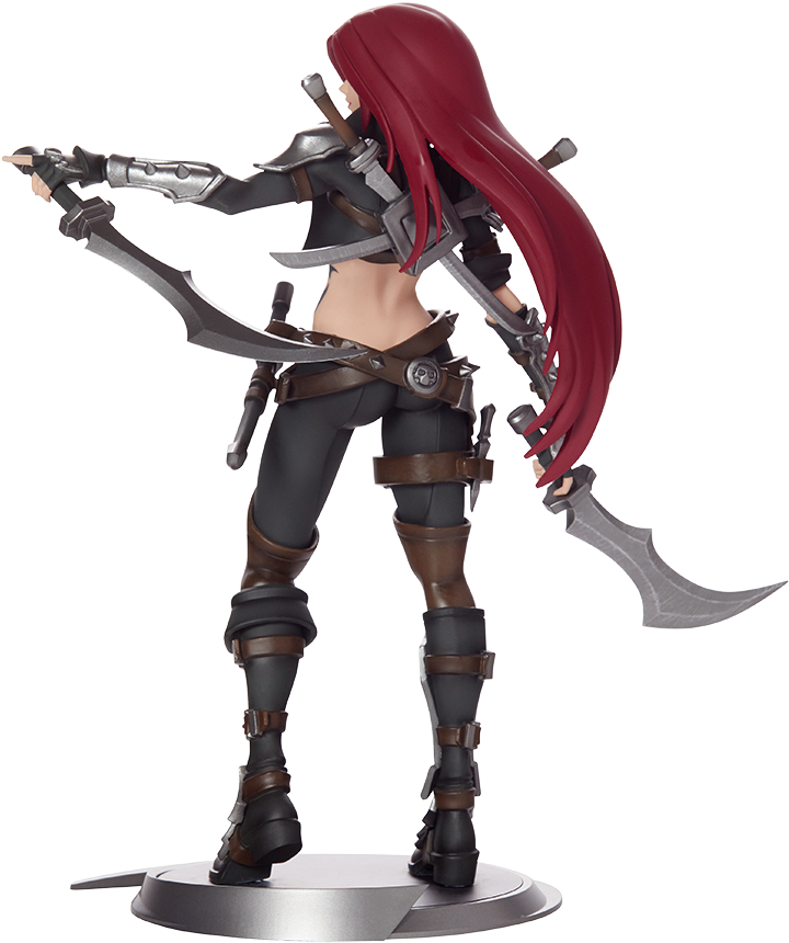 Leagueof Legends Katarina Statue PNG image