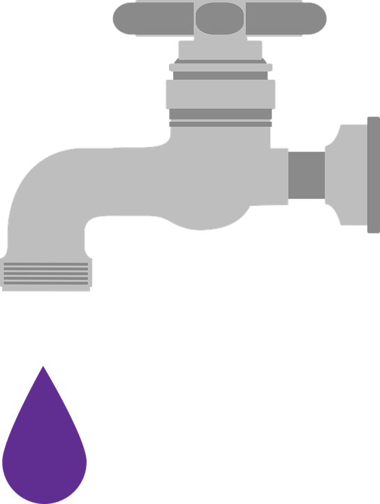 Leaking Faucet Graphic PNG image