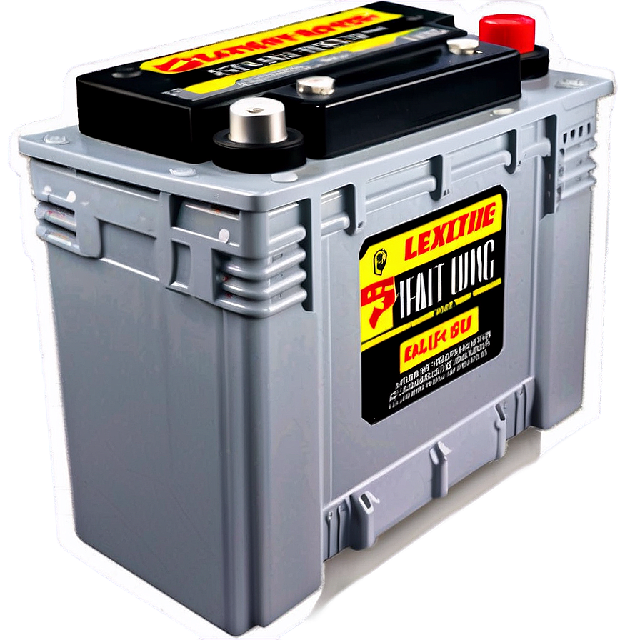 Leakproof Car Battery Png 06132024 PNG image