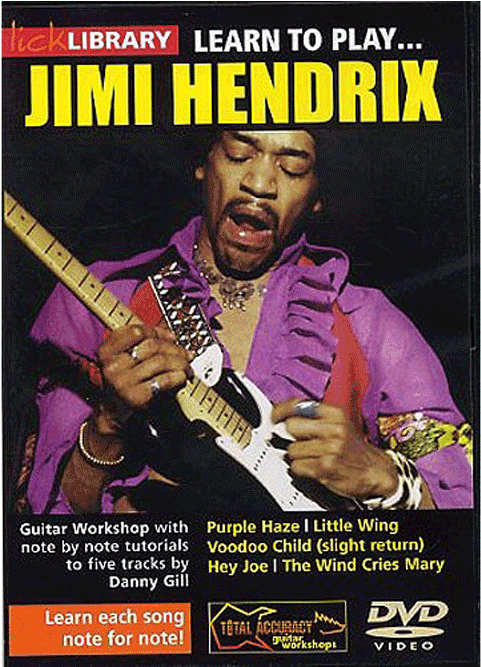 Learnto Play Jimi Hendrix D V D Cover PNG image